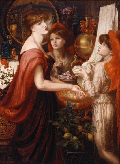 La Bella Mano by Dante Gabriel Rossetti