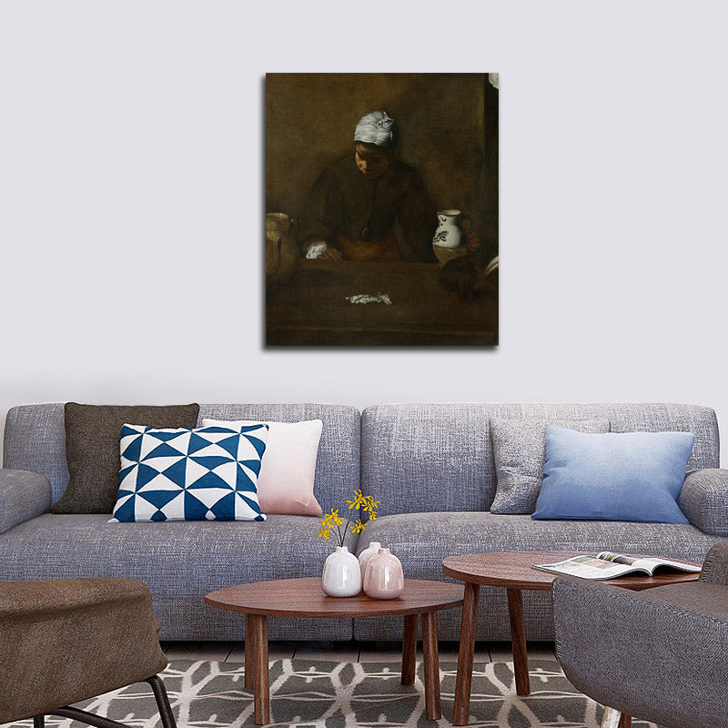 Kitchen Maid - by Diego Velázquez