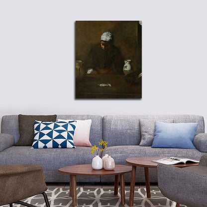 Kitchen Maid - by Diego Velázquez