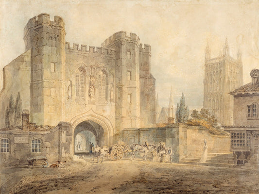 King Edgar's Gate, Worcester by J. M. W. Turner