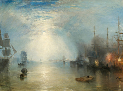 Keelmen Heaving in Coals by Moonlight by J. M. W. Turner