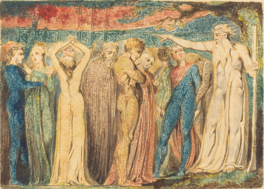 Joseph of Arimathea Preaching to the Britons by William Blake