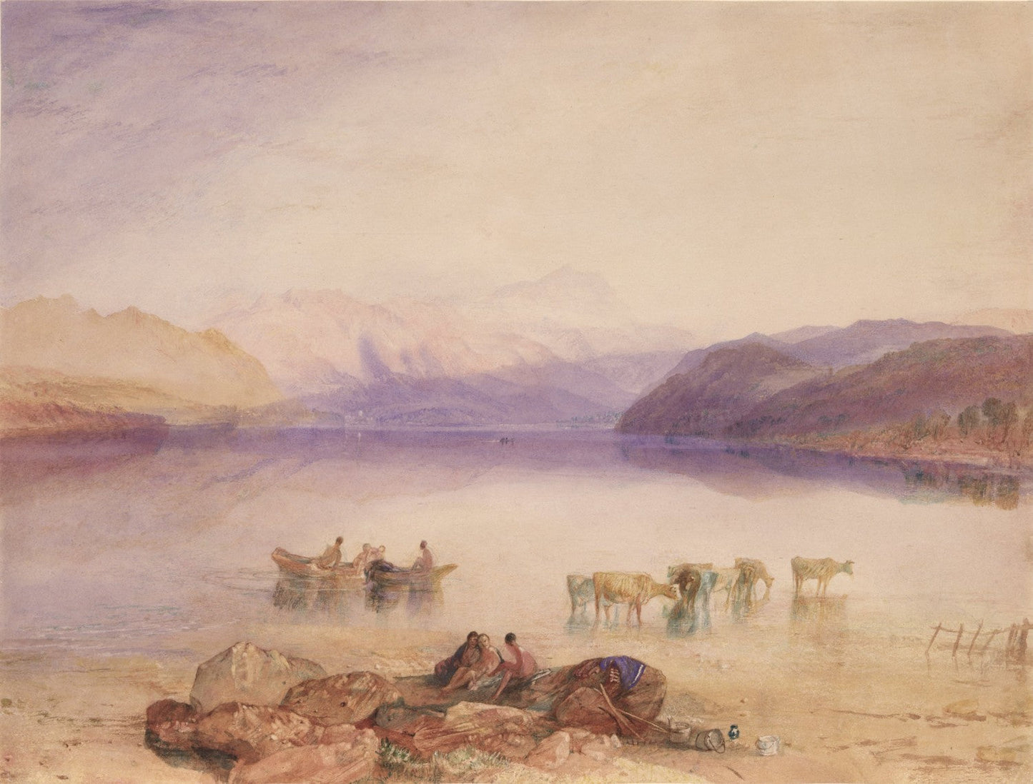 Joseph Mallord William Turner, Ullswater, Cumberland by J. M. W. Turner