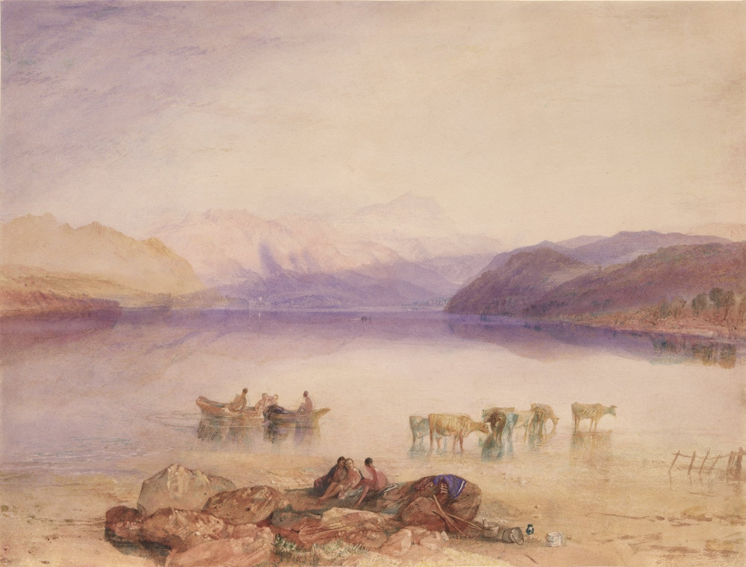 Joseph Mallord William Turner, Ullswater, Cumberland by J. M. W. Turner