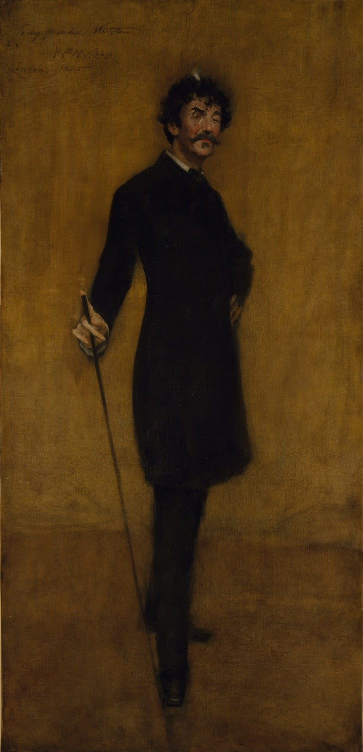 James Abbott McNeill Whistler by William Merritt Chase