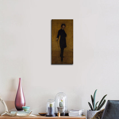 James Abbott McNeill Whistler - by William Merritt Chase