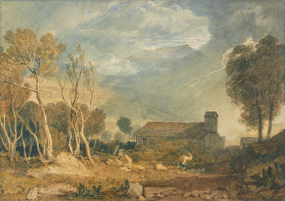 Ingleborough from Chapel-Le-Dale by J. M. W. Turner