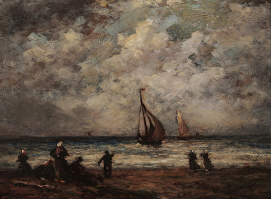 Honfleur by Eugène Boudin