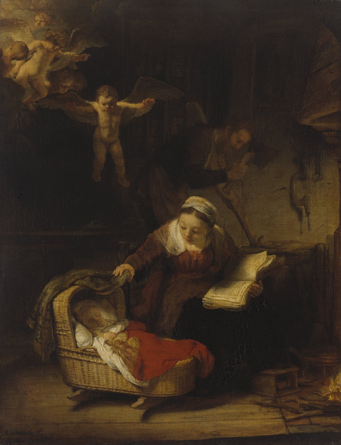 Holy Family by Rembrandt