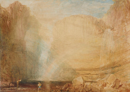 High force, Fall of the Tees, Yorkshire by J. M. W. Turner