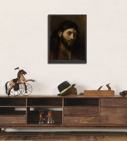 Head of Christ - by Rembrandt