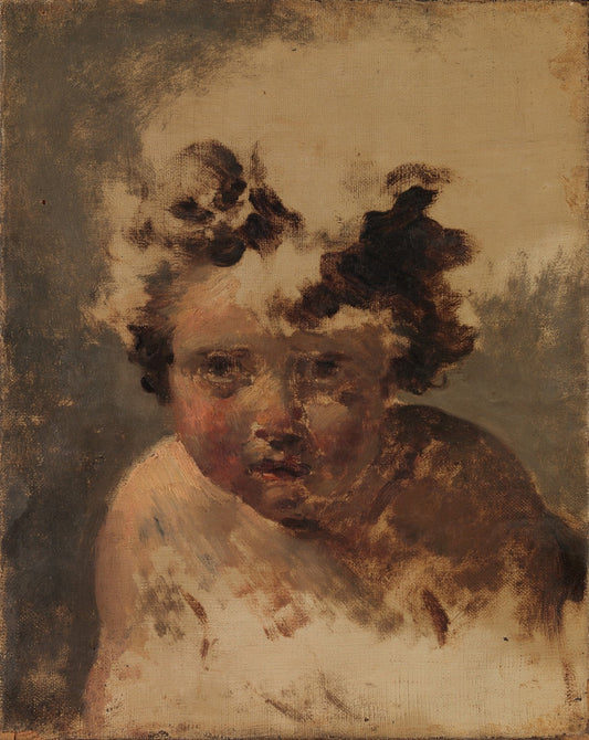 Head of a Child by Jacques-Louis David