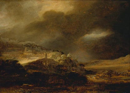 Gewitterlandschaft by Rembrandt