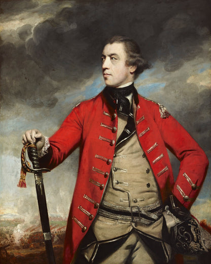 General John Burgoyne by Joshua Reynolds