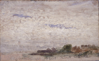 Fresh and Curdled by Eugène Boudin