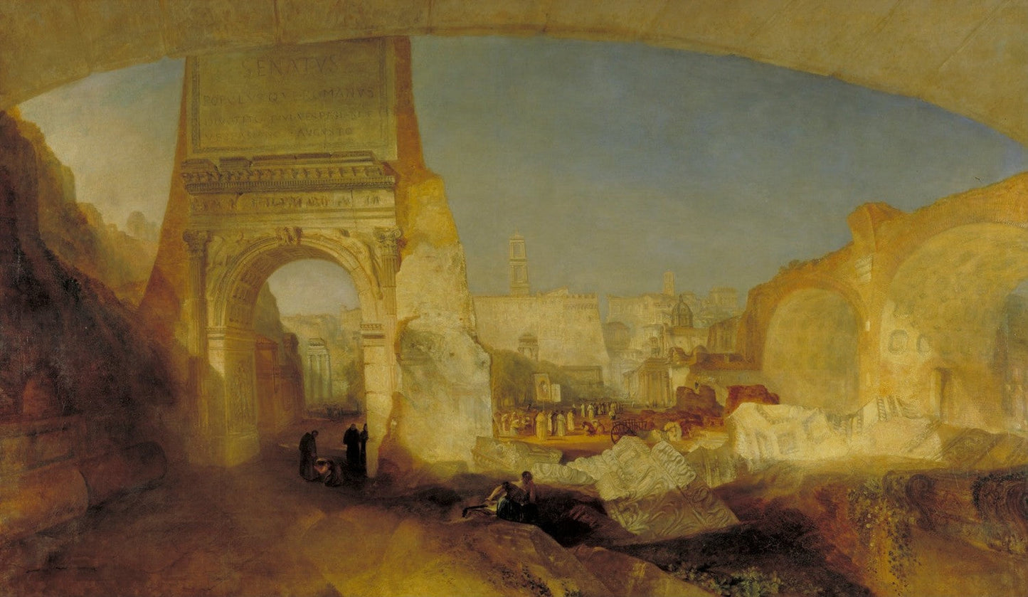 Forum Romanum, for Mr Soane's Museum by J. M. W. Turner