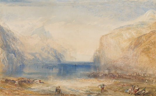 Fluelen: Morning (looking towards the lake) by J. M. W. Turner