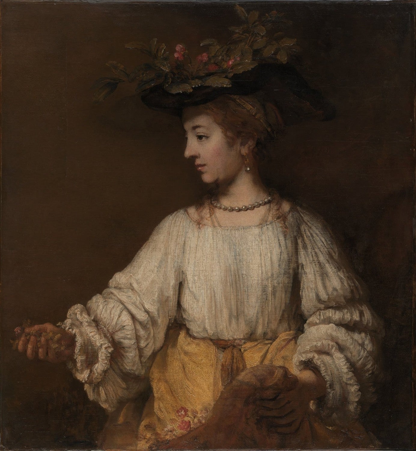 Flora by Rembrandt