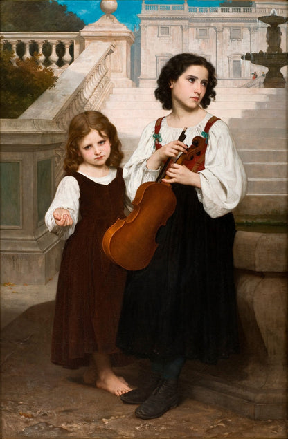 Far from Home by William-Adolphe Bouguereau