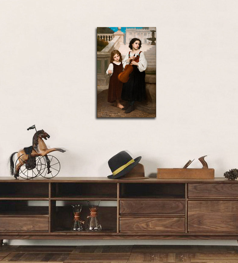 Far from Home by William-Adolphe Bouguereau