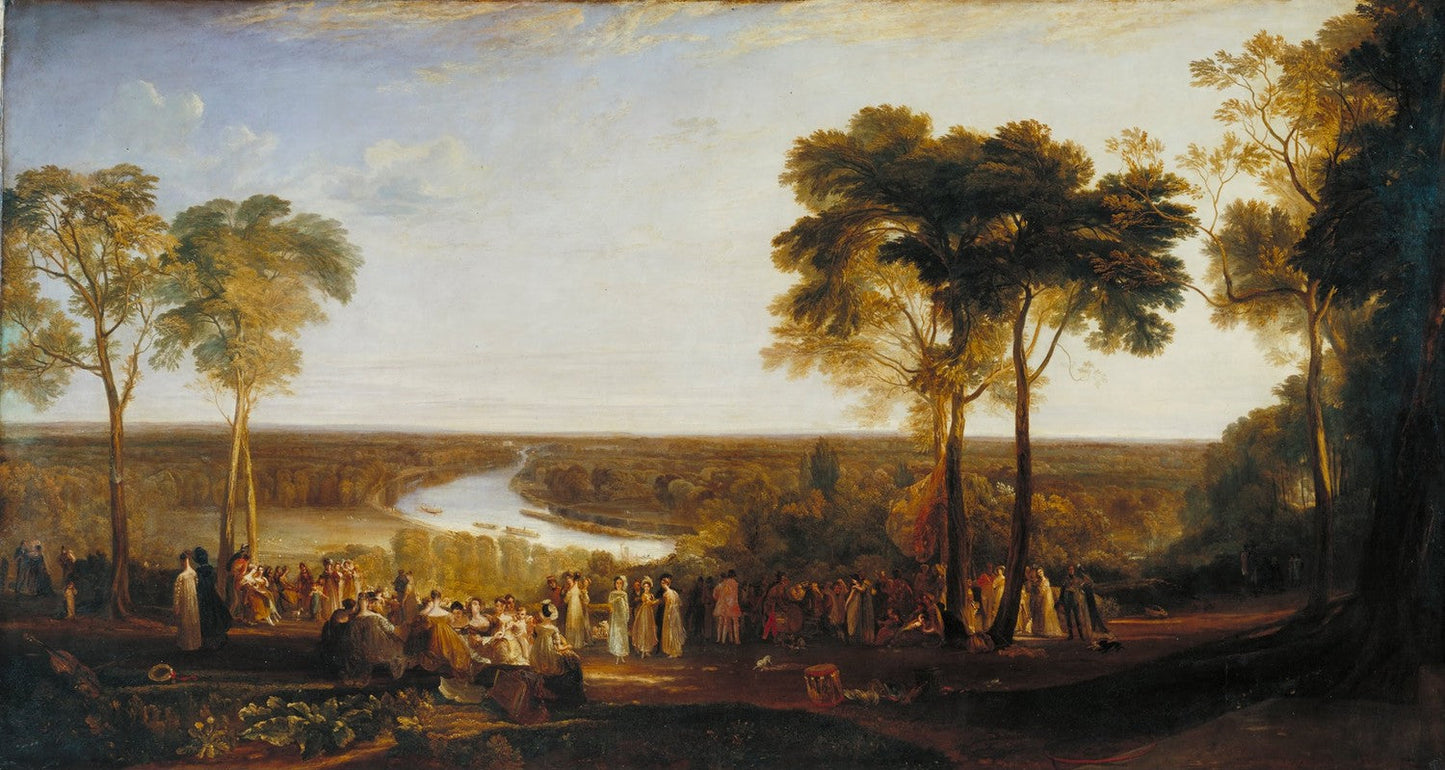 England: Richmond Hill, on the Prince Regent's Birthday by J. M. W. Turner