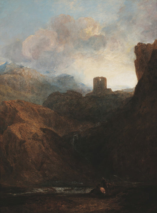 Dolbadern Castle, North Wales by J. M. W. Turner