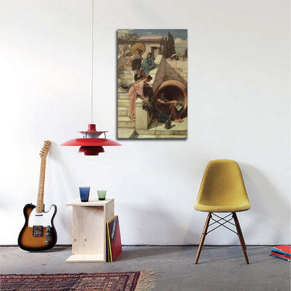 Diogenes - by John William Waterhouse