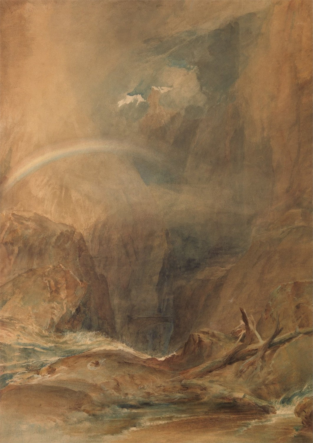 Devil's Bridge, Saint Gotthard's Pass by J. M. W. Turner