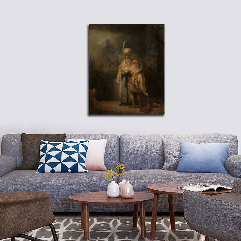 David and Jonathan - by Rembrandt