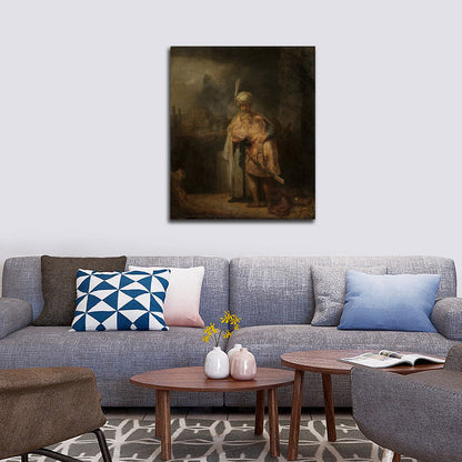 David and Jonathan - by Rembrandt