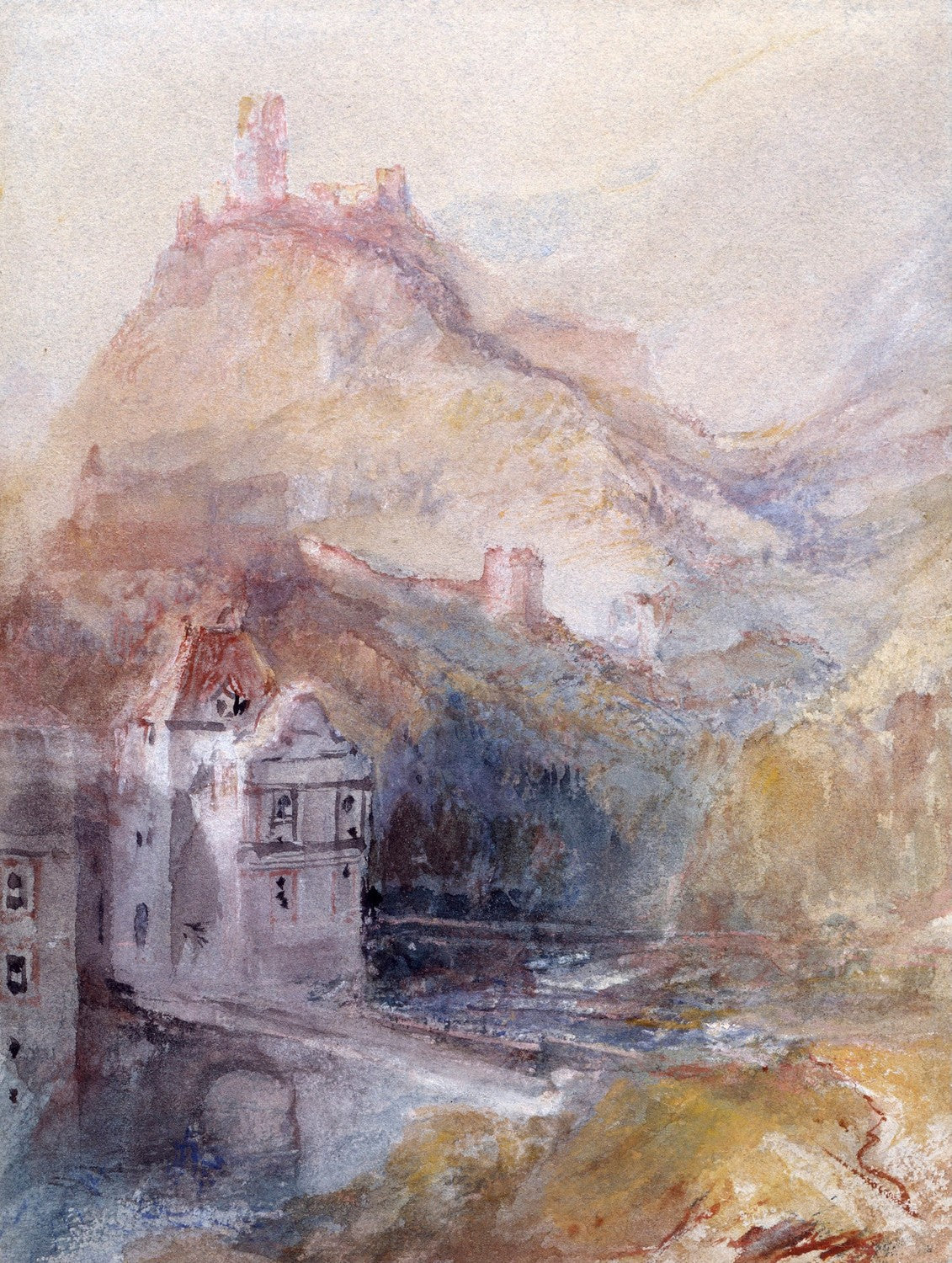 Cochem on the Mosel by J. M. W. Turner