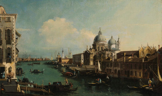 Church of La Salute, Venice by Canaletto