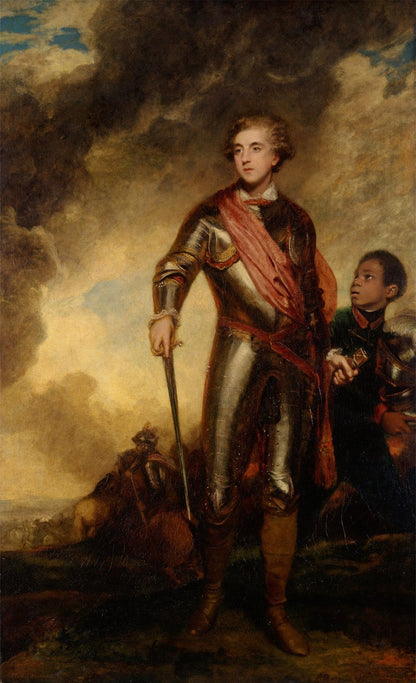 Charles Stanhope, third Earl of Harrington, and a Servant by Joshua Reynolds