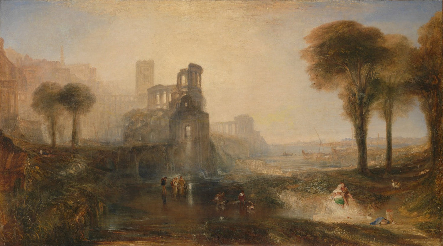 Caligula's Palace and Bridge by J. M. W. Turner