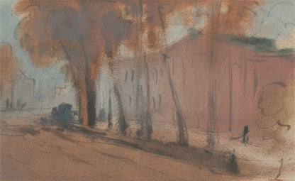 Building with Trees by J. M. W. Turner