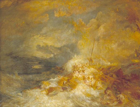 A Disaster at Sea by J. M. W. Turner