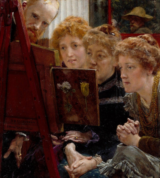 A Family Group by Lawrence Alma-Tadema