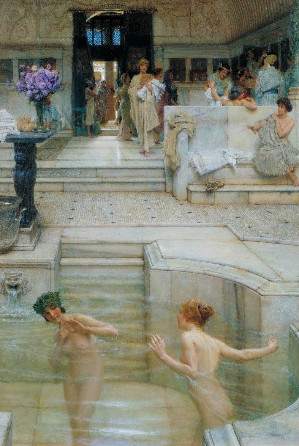 A Favourite Custom by Lawrence Alma-Tadema