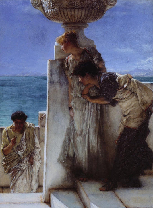 A Foregone Conclusion by Lawrence Alma-Tadema