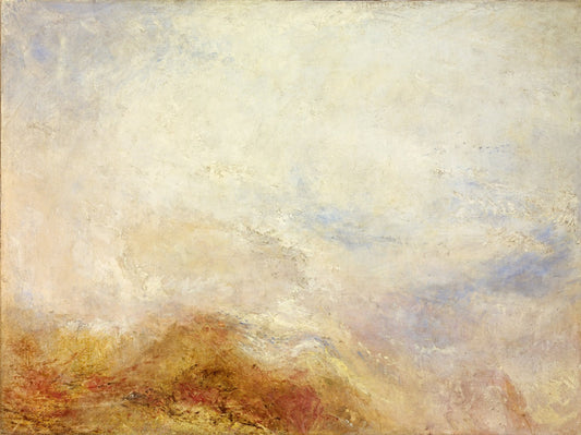 A mountain scene, Val d'Aosta by J. M. W. Turner