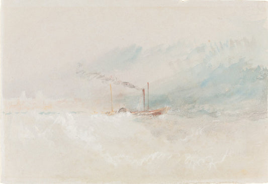 A Packet Boat off Dover by J. M. W. Turner