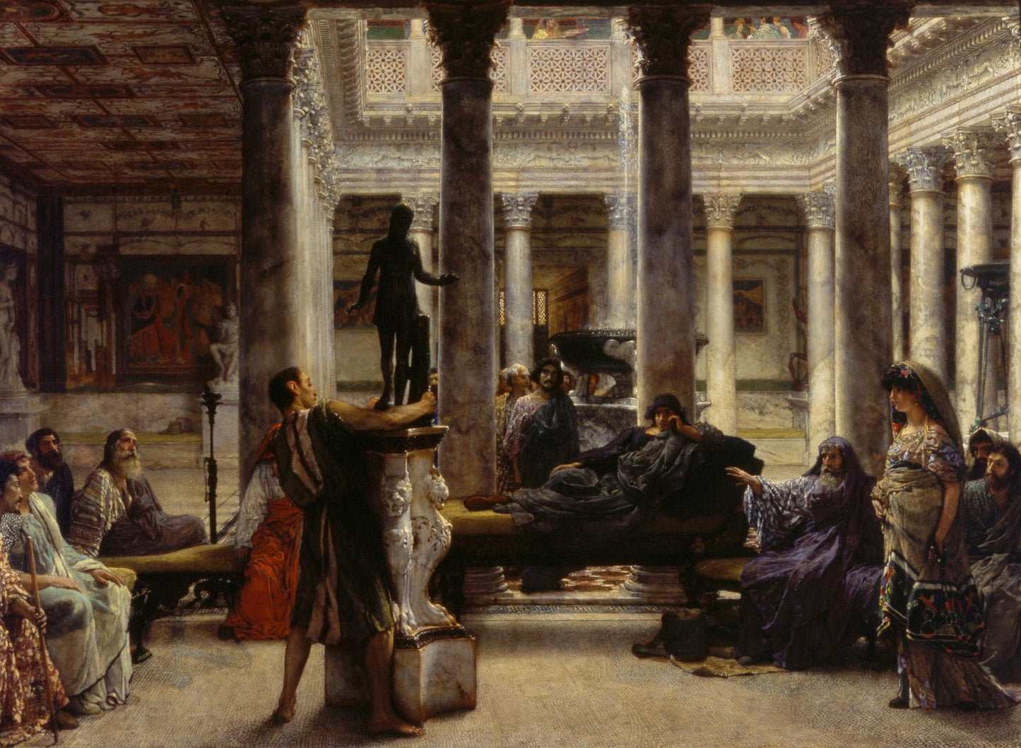 A Roman Amateur (or A Roman Art Lover) by Lawrence Alma-Tadema