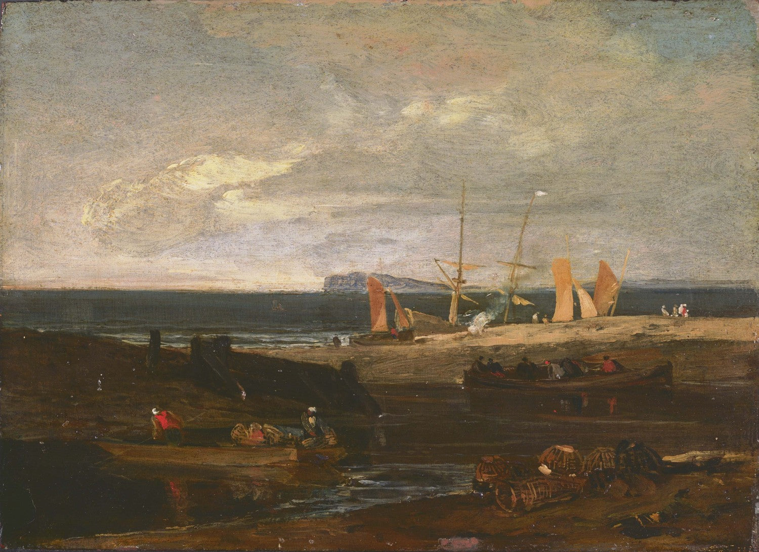 A Scene on the English Coast by J. M. W. Turner