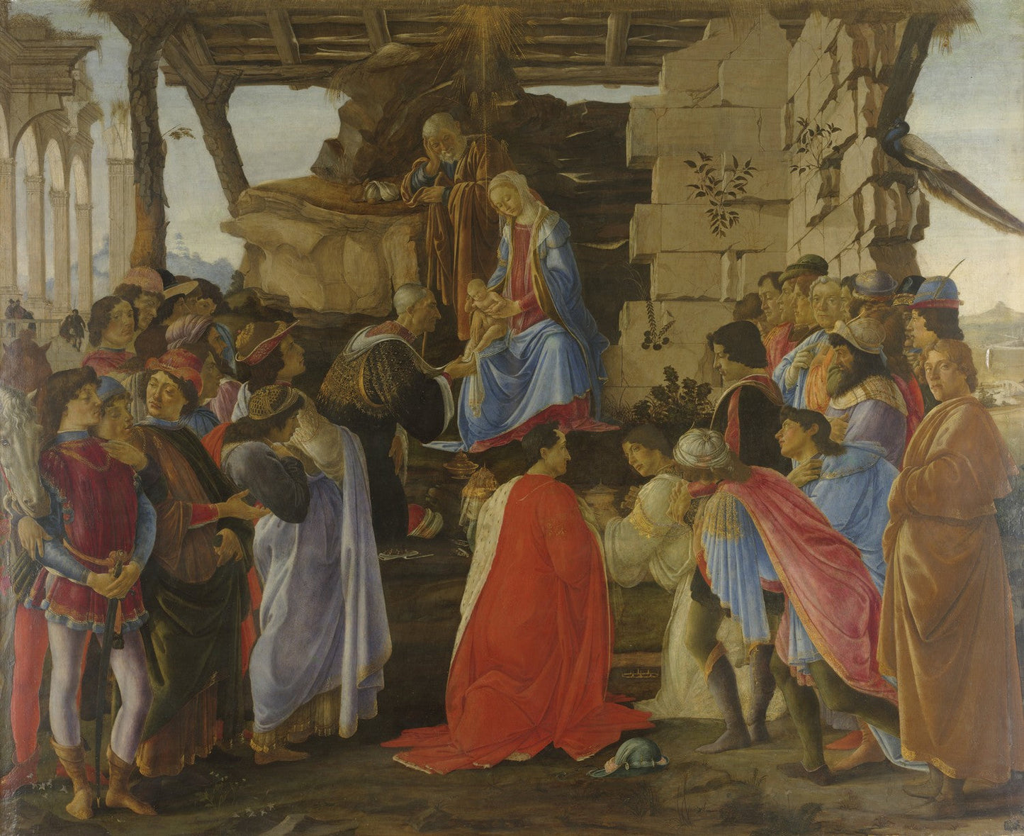 Adoration of the Magi by Sandro Botticelli