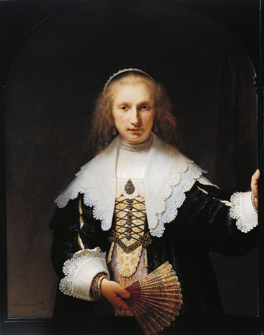 Agatha Bas (1611-58) by Rembrandt