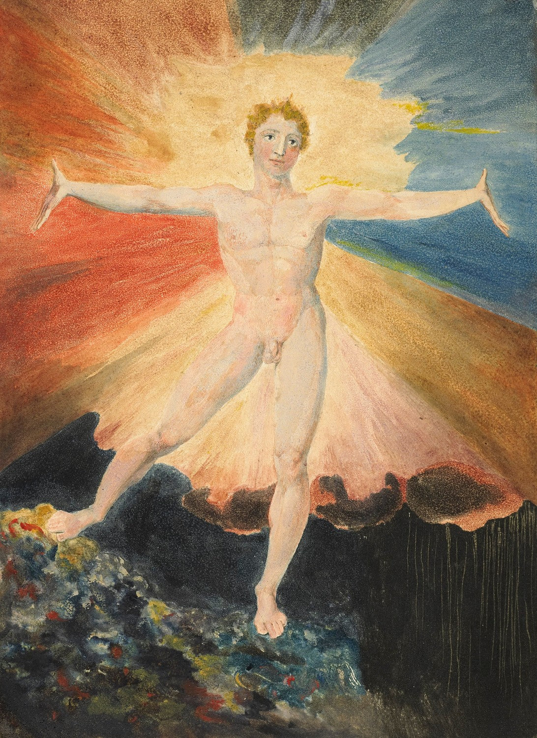 Albion Rose by William Blake