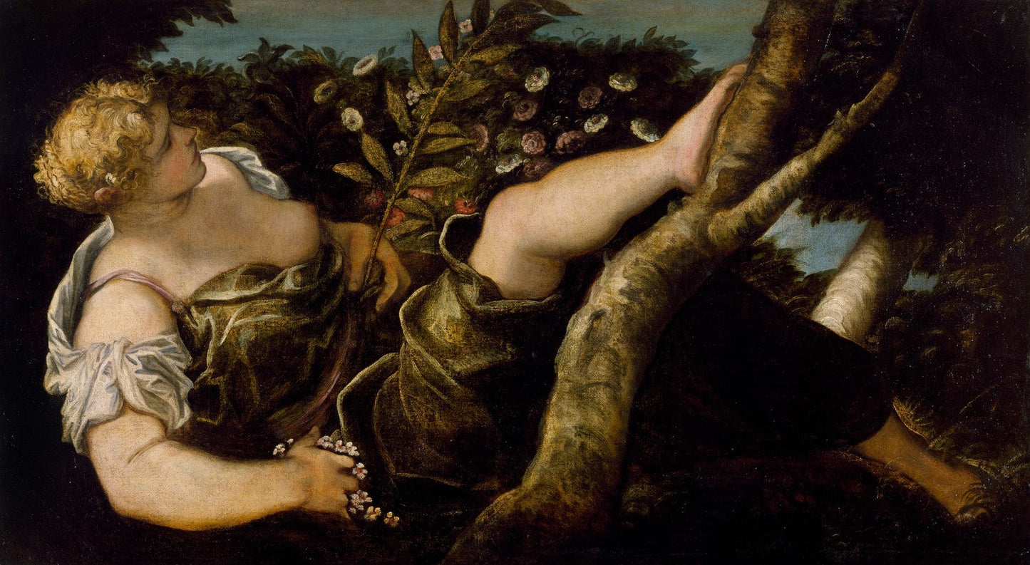 Allegorical Figure of Spring by Tintoretto