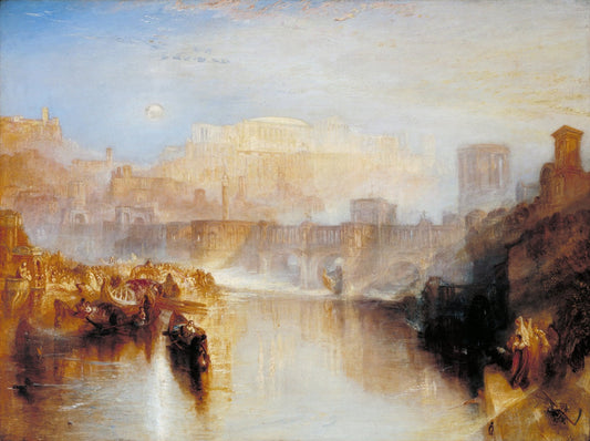 Ancient Rome; Agrippina Landing with the Ashes of Germanicus by J. M. W. Turner