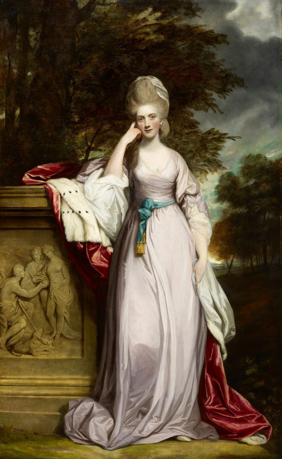 Anne, Viscountess Townsend, Later Marchioness Townshend by Joshua Reynolds