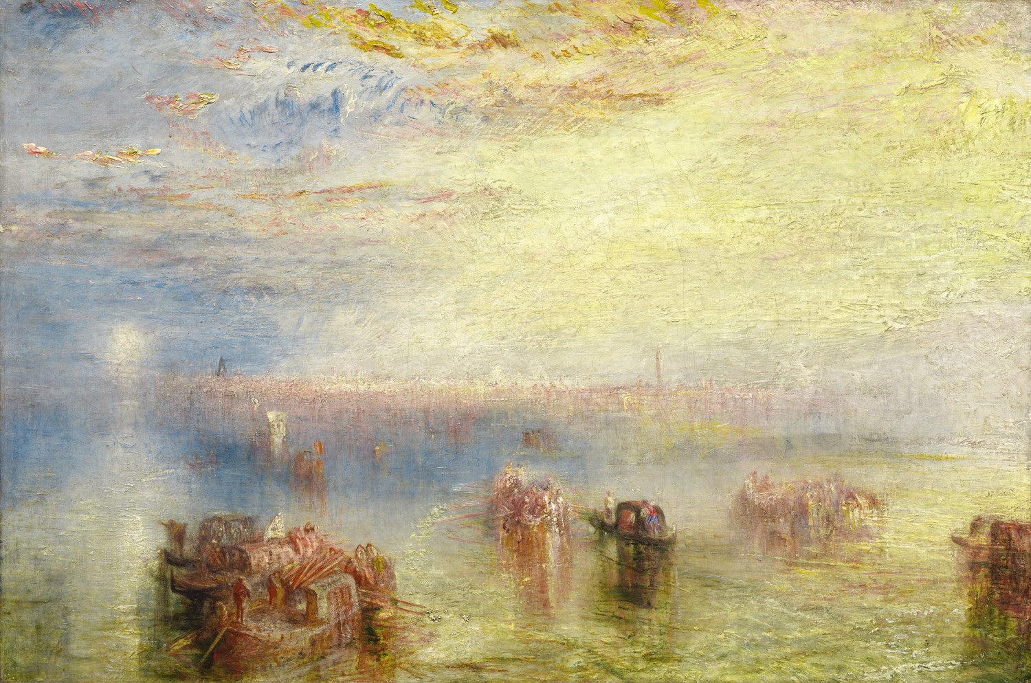 Approach to Venice by J. M. W. Turner